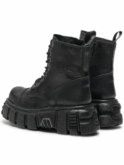 Anfibi M-NEWMILI083-S39 Nero