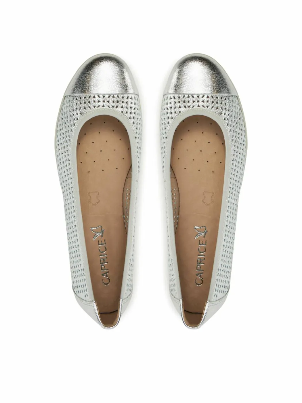 Ballerine 9-22151-42 Argento