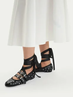 Ballerine Daphne Stud 1620059 Nero