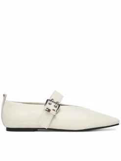 Ballerine Tjw Ballerina Buckle EN0EN03019 Bianco