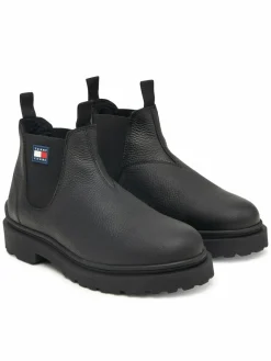 Chelsea Tjm Chelsea Leather Wl EM0EM01670 Nero