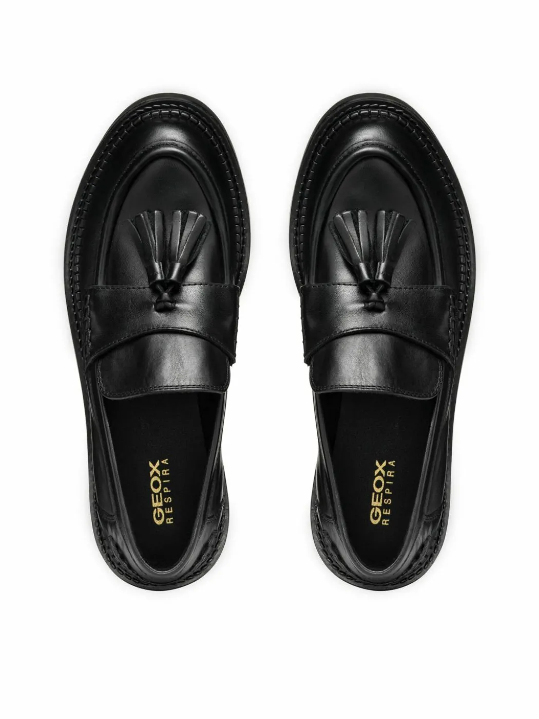 Chunky loafers D Serilda D46WYH 00043 C9999 Nero