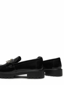 Chunky loafers Embellished Classic Lug Loafer 165828 Nero