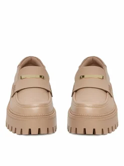 Chunky loafers HY19001-2 Beige