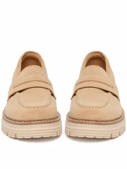 Chunky loafers MOLLIE WS6211-07 Beige