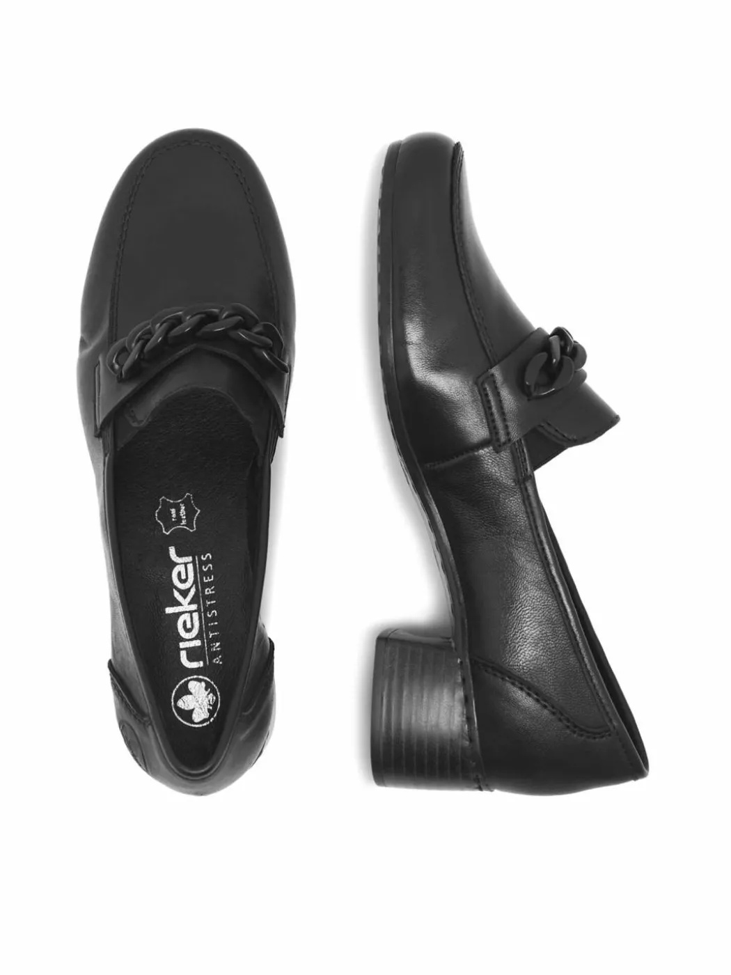Chunky loafers 41660-00 Nero