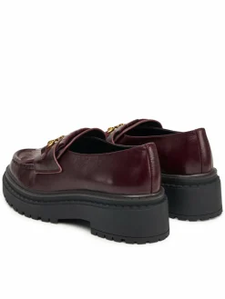 Chunky loafers Perry Bordeaux
