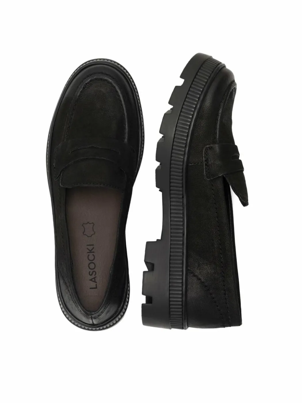 Chunky loafers PUSZAN WI23-PUSZAN-19 Nero