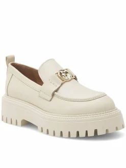 Chunky loafers SARAH-8049 Beige