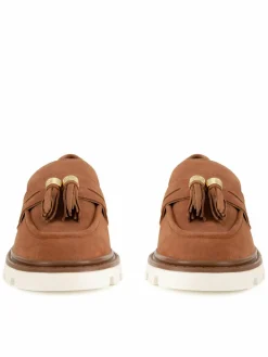 Chunky loafers SIMON-115856. Marrone