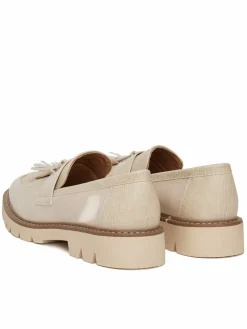 Chunky loafers WS6387-01 Beige