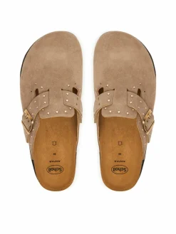 Ciabatte Beatriz Clog F00715 Beige
