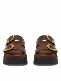 Ciabatte CWBEO-HY62273-6 Marrone