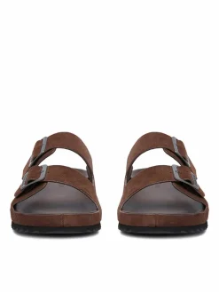 Ciabatte EO-KANSAS-01 126AM Marrone scuro