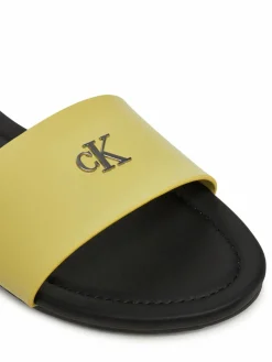 Ciabatte Flat Sandal Slide Mg YW0YW01697 Giallo