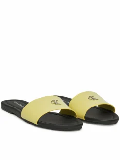 Ciabatte Flat Sandal Slide Mg YW0YW01697 Giallo