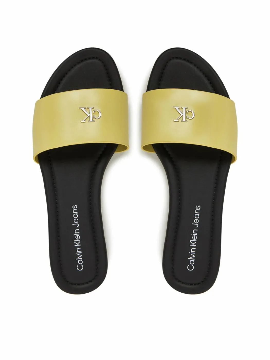 Ciabatte Flat Sandal Slide Mg YW0YW01697 Giallo