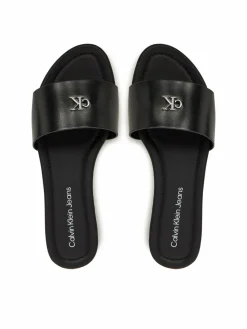 Ciabatte Flat Sandal Slide Mg YW0YW01697 Nero
