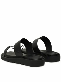 Ciabatte Rope Sandal Soft Lth Mg YW0YW01864 Nero