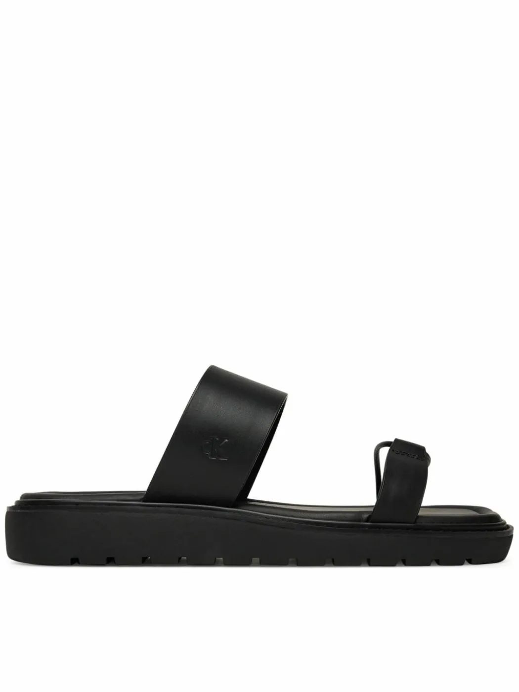 Ciabatte Rope Sandal Soft Lth Mg YW0YW01864 Nero