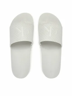 Ciabatte Slide Aop Print YM0YM01269 Grigio