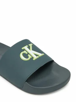 Ciabatte Slide Jelly Mono Pu YM0YM01281 Verde
