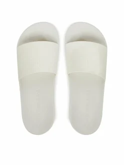 Ciabatte Slide Monogram Tpu YW0YW01715 Bianco