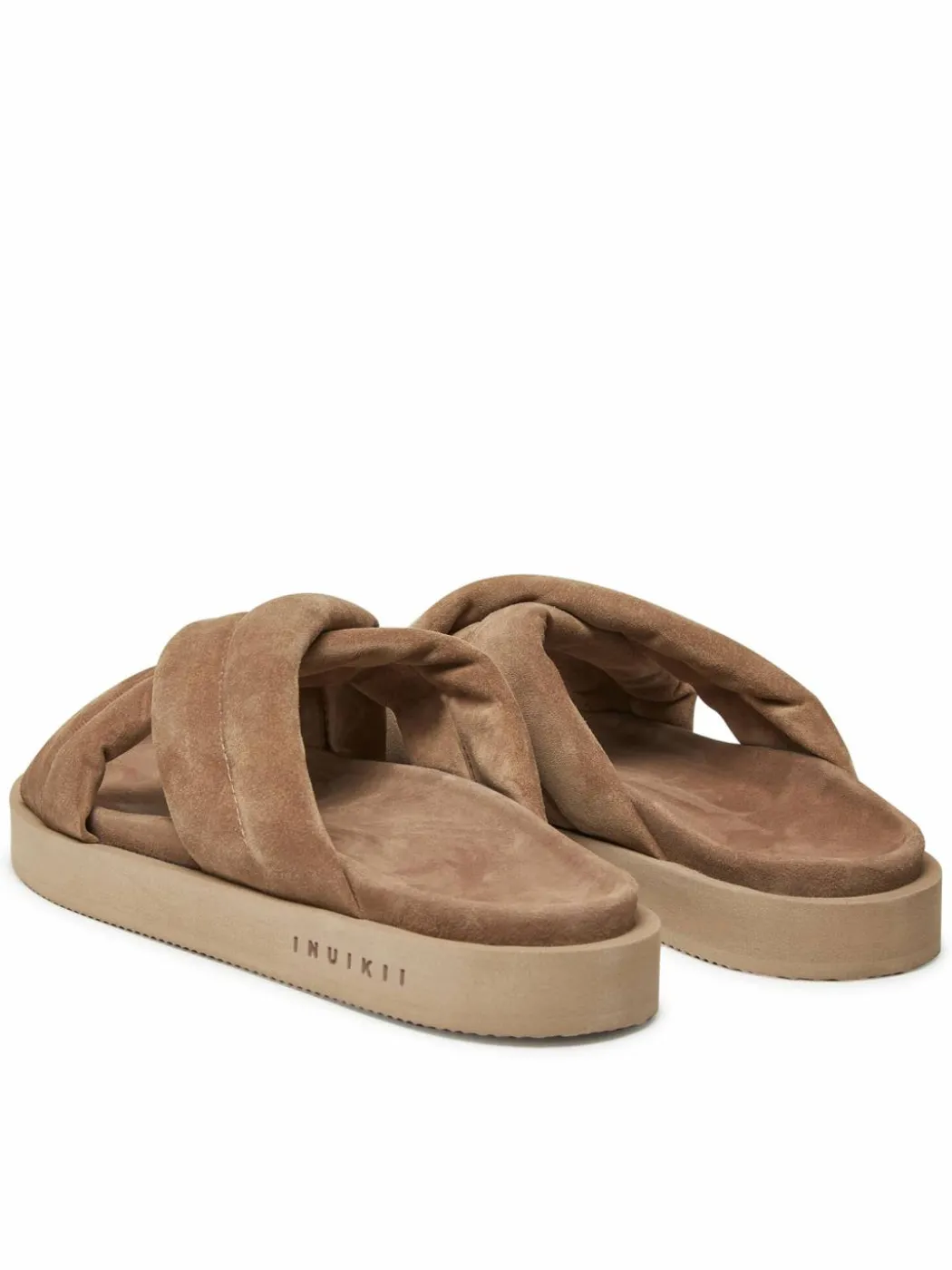 Ciabatte Suede Crossed 50102-500 Beige