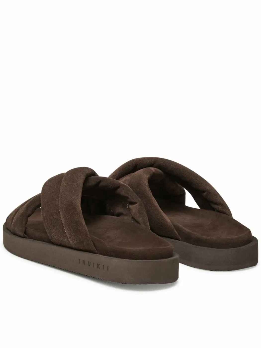 Ciabatte Suede Crossed 50102-500 Marrone