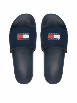 Ciabatte Tjm Pool Slide EM0EM01673 Blu scuro
