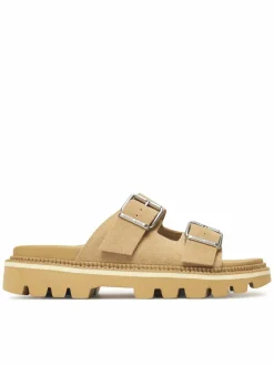 Ciabatte Tjw Double Strap Sandal Suede EN0EN02797 Marrone