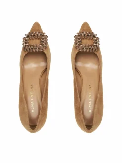 Décolleté I250418 Marrone