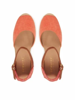 Espadrillas Carina Canvas G106387 Arancione