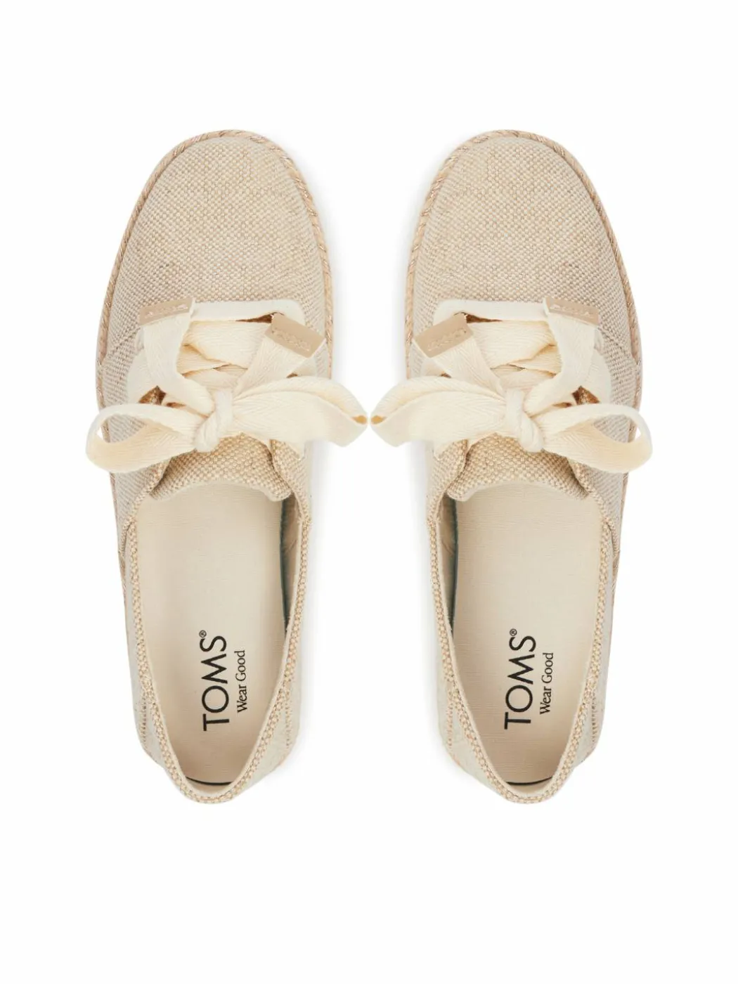 Espadrillas Carolina Lace Up 10023062 Beige