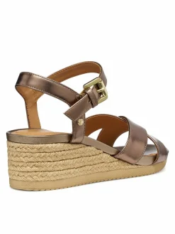 Espadrillas D Ischia Corda D02HHC 000CF C5005 Oro