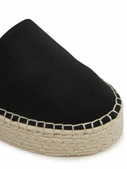 Espadrillas Flatform Espadrille Sling Mg YW0YW01735 Nero