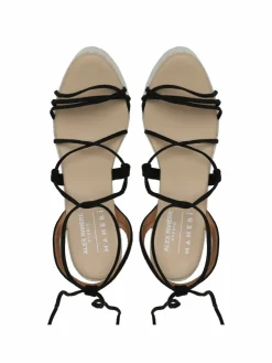 Espadrillas Lace-Up Wedge Espadrilles L 8.6 WA Nero
