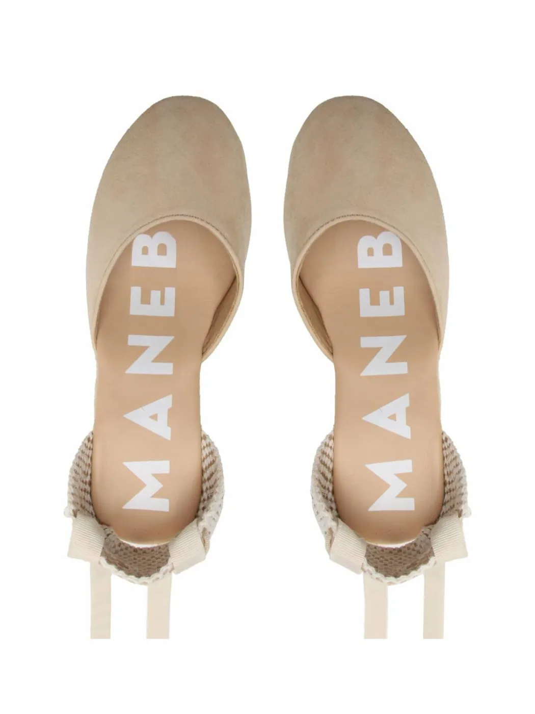 Espadrillas Soft Suede Wedge Espadrilles M 1.1 WV Beige