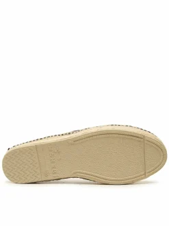 Espadrillas Suede Flat Espadrilles Nero