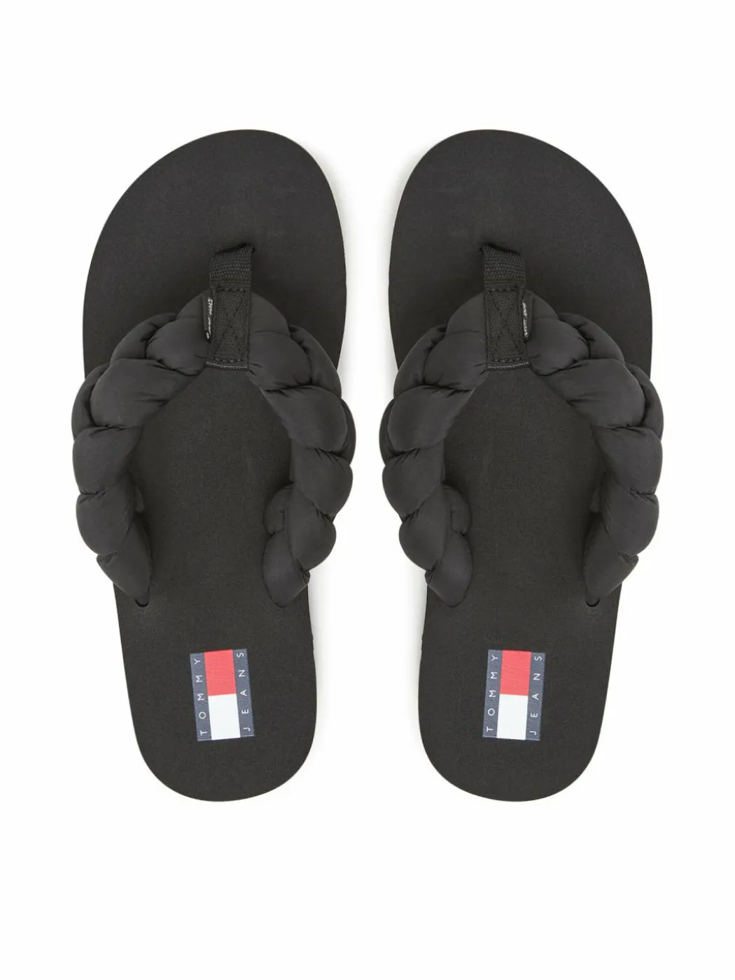 Infradito Braided Thong Beach Sandal EN0EN02877 Nero