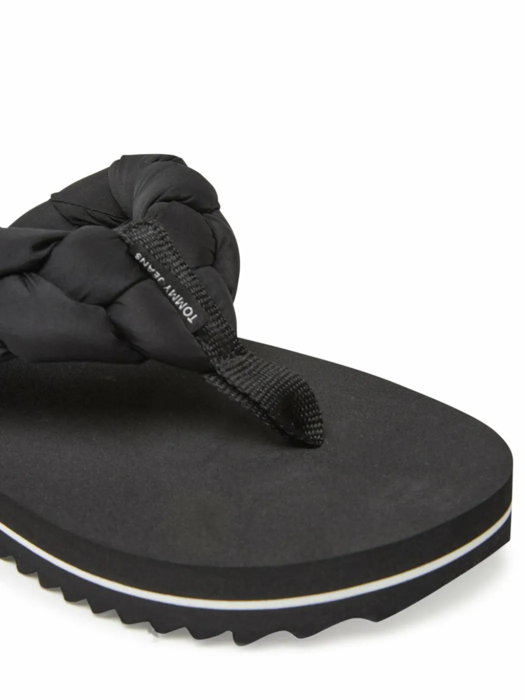Infradito Braided Thong Beach Sandal EN0EN02877 Nero