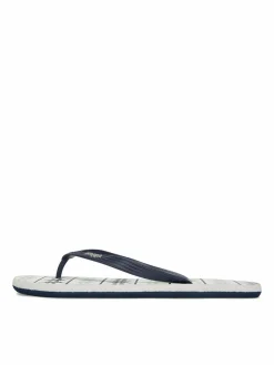 Infradito 371D2UW Blue Marine - White - Grey Lt Lead Blu scuro