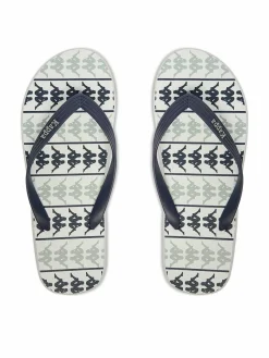Infradito 371D2UW Blue Marine - White - Grey Lt Lead Blu scuro