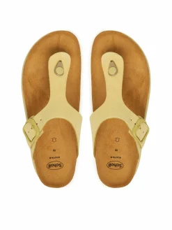 Infradito F01219 Giallo