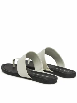 Infradito Flat Sandal Toepost Mg YW0YW01691 Bianco