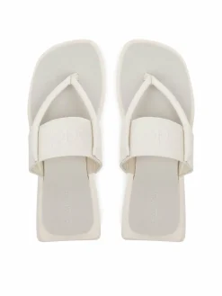 Infradito Sq Low Wedge Sandal Rope YW0YW01717 Beige