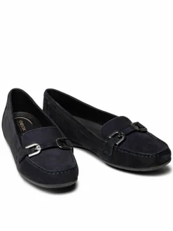 Mocassini D Annytah Moc A D84BMA 00032 C4007 Blu scuro