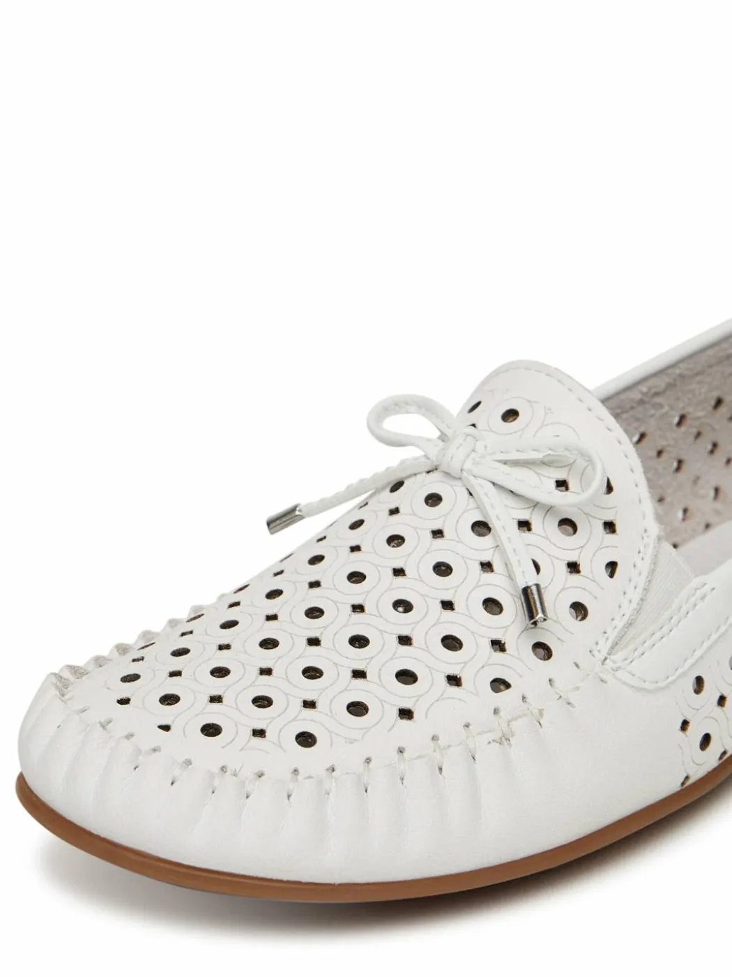 Mocassini L6352-80 Bianco