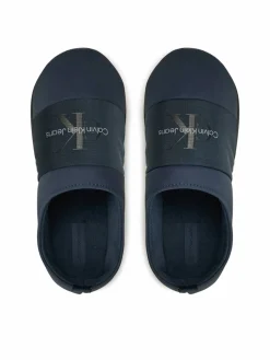 Pantofole Home Slipper Mono YM0YM00840 Blu scuro