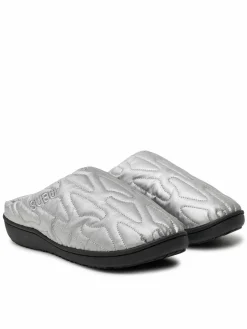 Pantofole Outline Argento